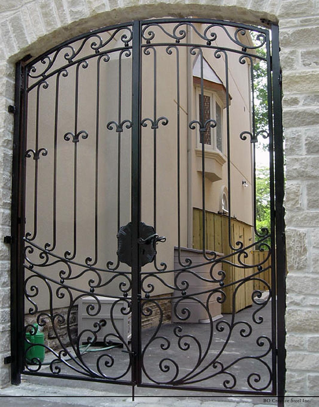 Great Forged Iron Work On Fence And Gates Design Toronto   1131847912 